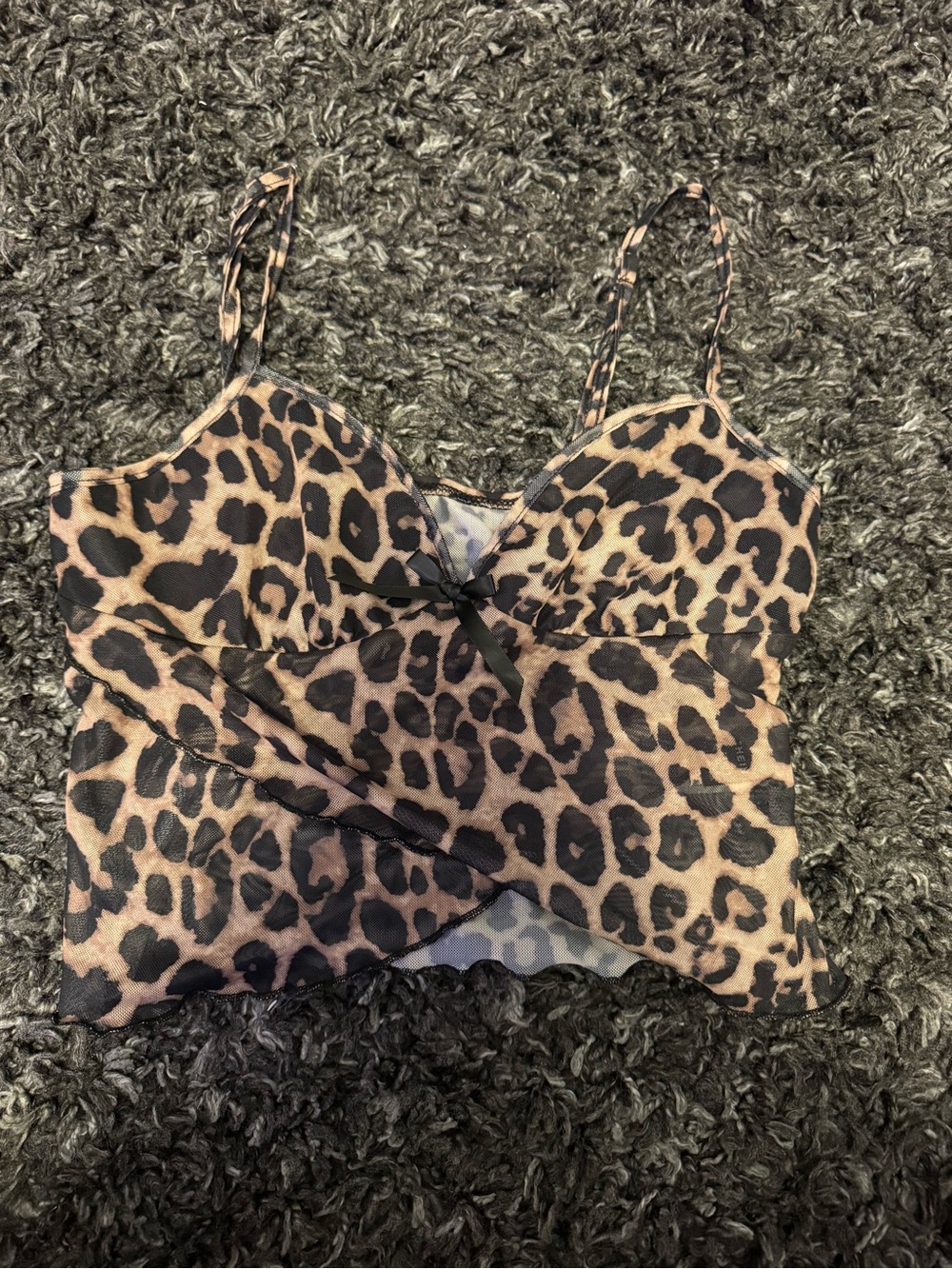 Leopard Print Cami Top
